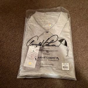 Arnold Palmer Tralee Polo: Grey NWT